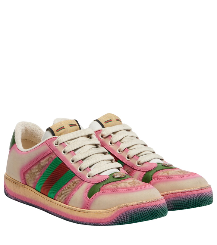 Photo: Gucci Screener leather sneakers