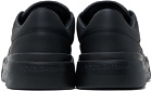 Dolce&Gabbana Black Nappa Calfskin New Roma Sneakers