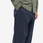 Universal Works Men's Pleated Track Pant in Navy