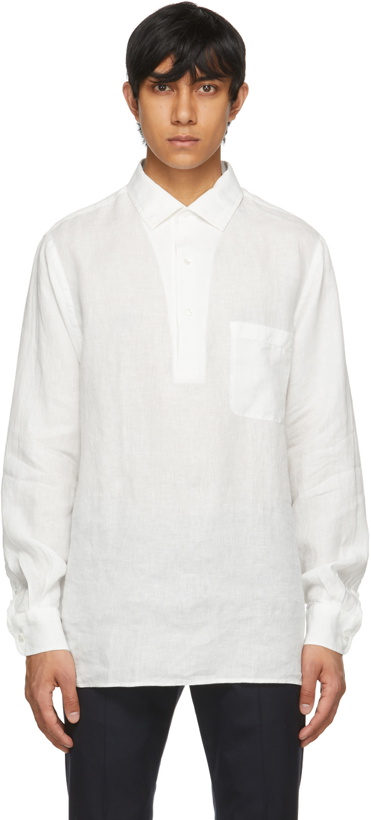 Photo: Loro Piana White André Arizona Shirt