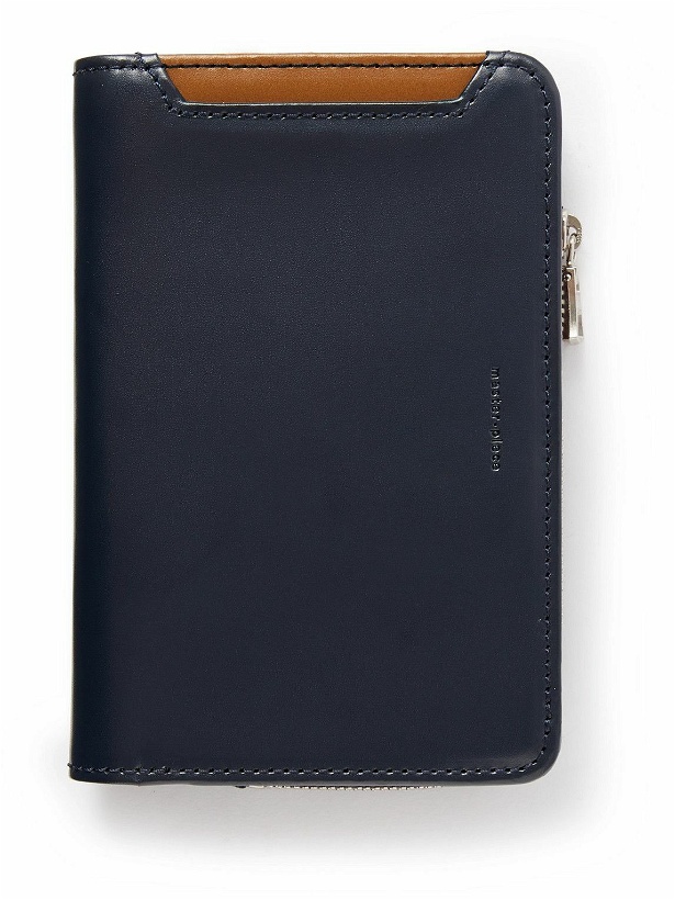 Photo: Master-Piece - Notch Colour-Block Leather Zipped Wallet