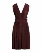 Alaïa Womens Midi dress in Burgundy