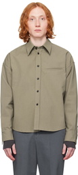 OUAT Taupe Office Shirt