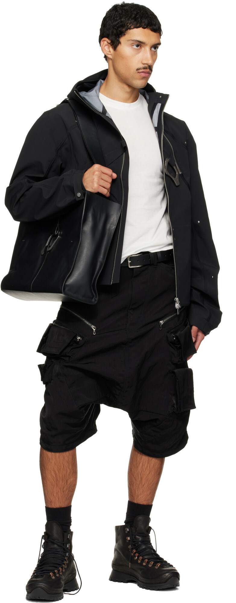 HELIOT EMIL Black Luculent Tote