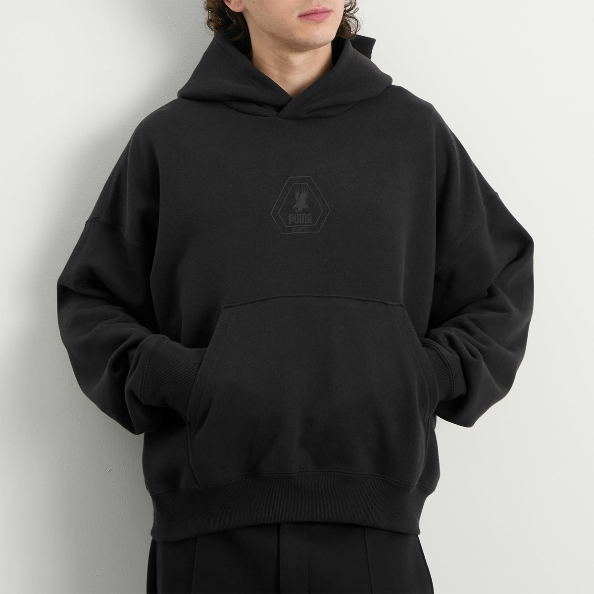 Puma Men's x Skepta Hoodie in Puma Men's Black