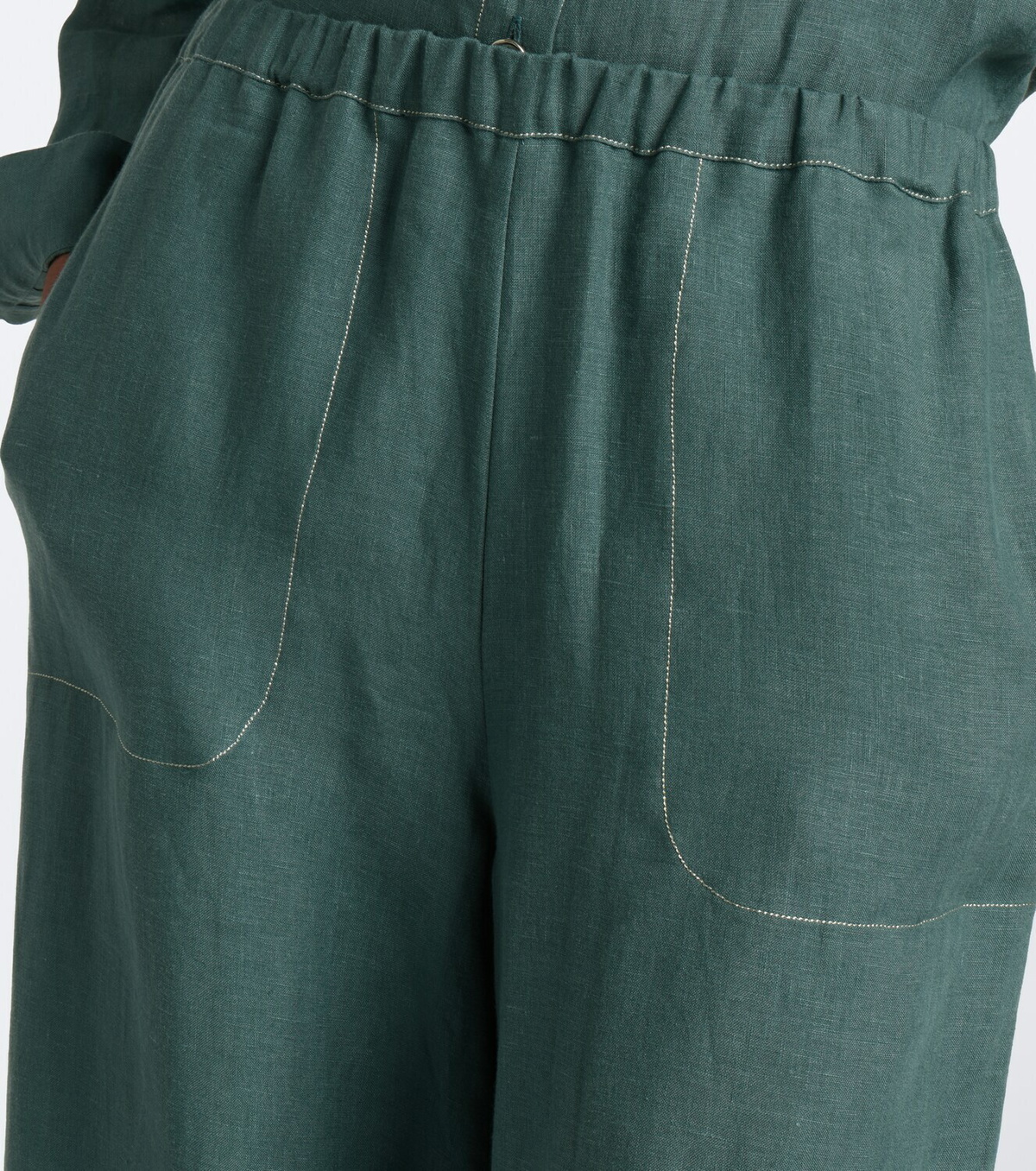 Eres Éblouissant linen wide-leg pants