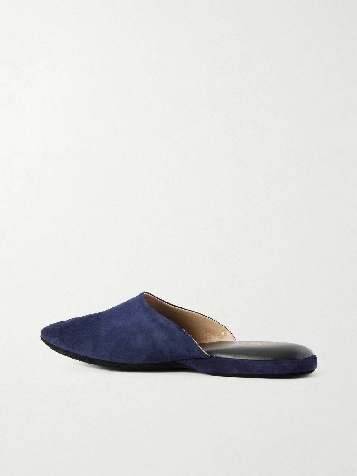 Charvet - Suede Slippers - Blue