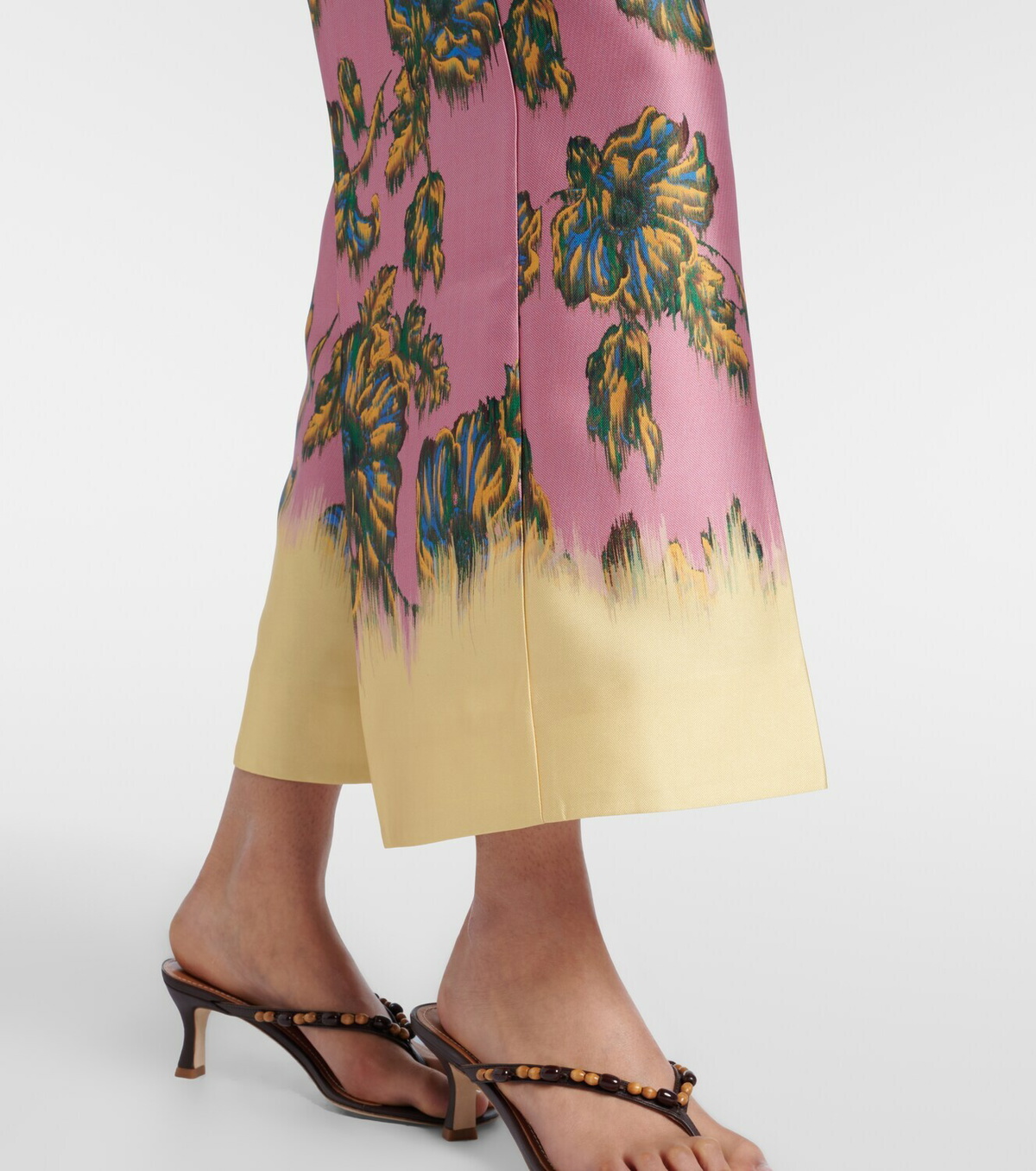 Alémais Faye floral cropped pants