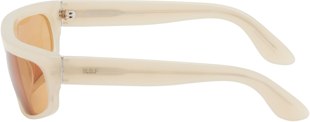 RETROSUPERFUTURE Beige Zam Sunglasses