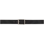 Burberry Reversible Black and Grey Check Belt