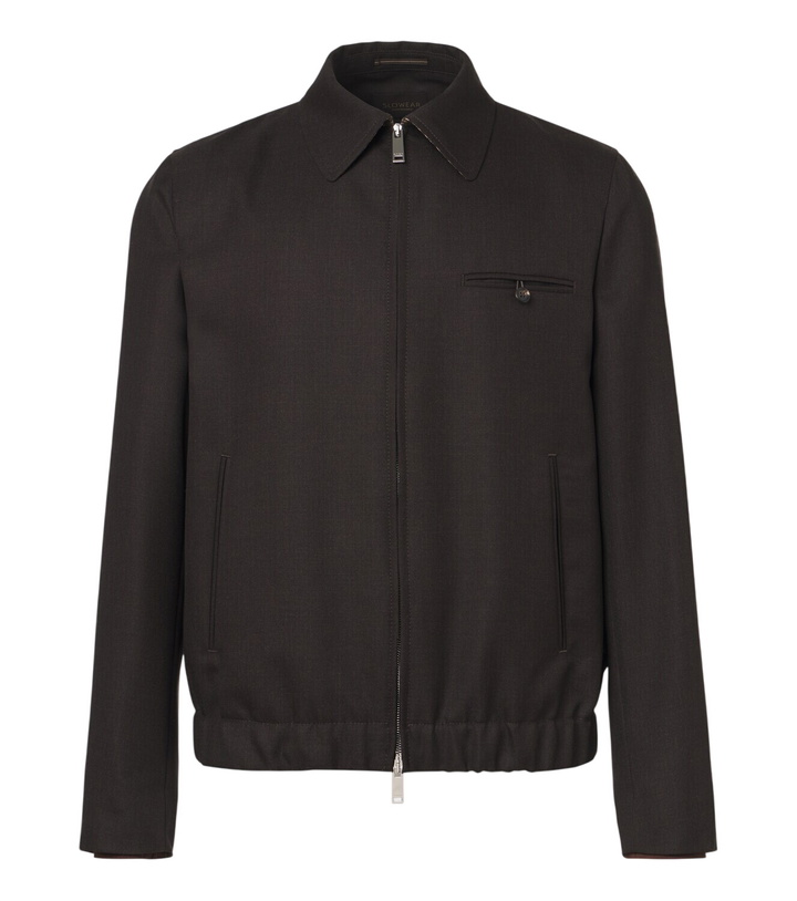 Photo: Slowear Virgin wool blouson jacket
