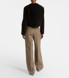 Dorothee Schumacher Soft Touch cropped reversible leather jacket