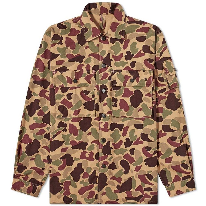 Photo: The Real McCoys Beo Gam Camouflage Shirt
