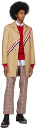 Thom Browne Tan Classic Mac Coat