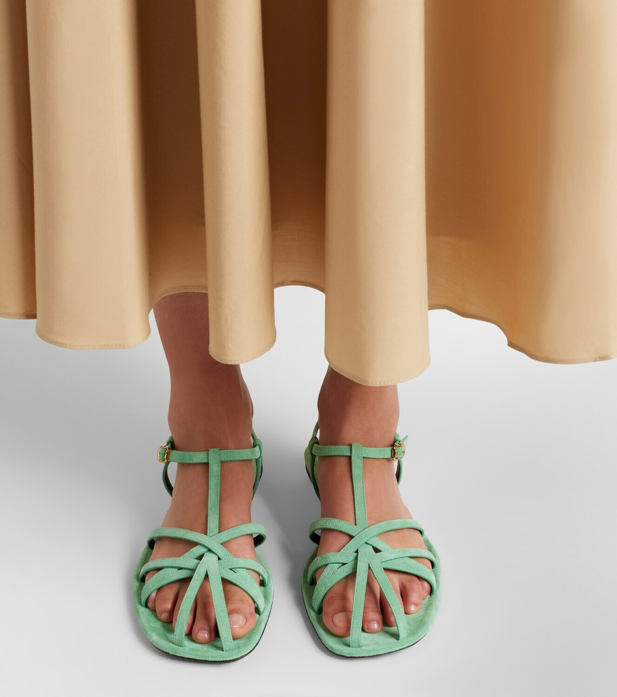 Herbert Levine The Catch suede sandals