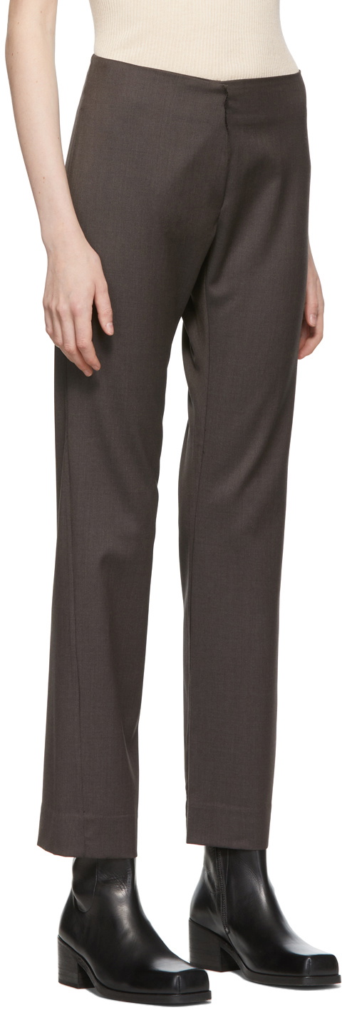 Gabriela Coll Garments Brown No.139 Loro Piana Trousers Gabriela Coll