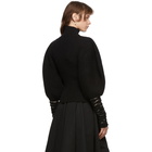 Loewe Black Mesh Cuff Sweater