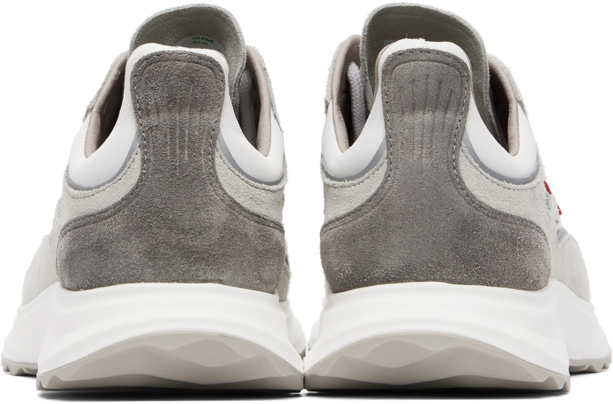 Casablanca Off-White & Gray Stade Sneakers