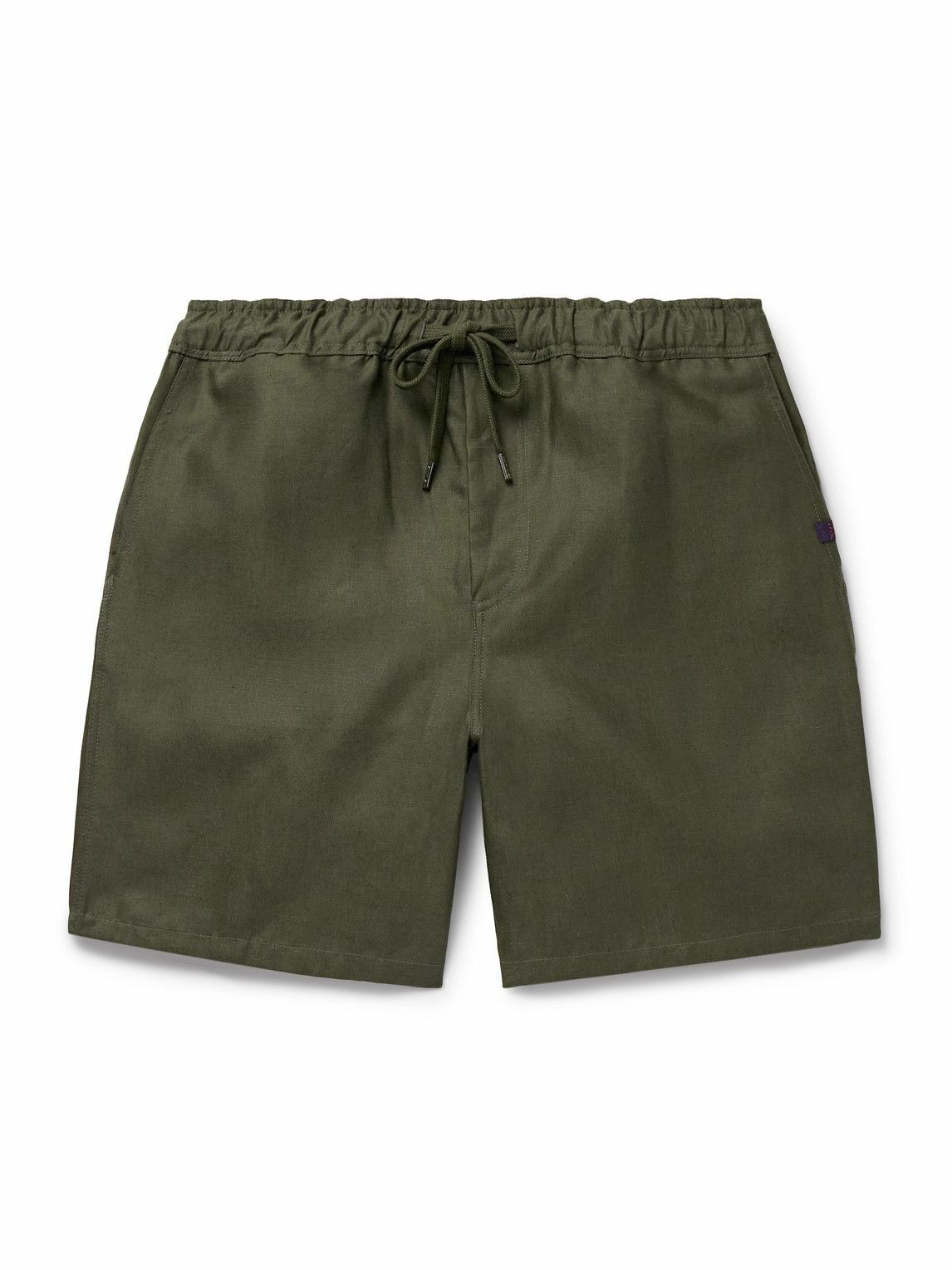 Derek Rose - Sydney 2 Straight-Leg Linen Drawstring Shorts - Green