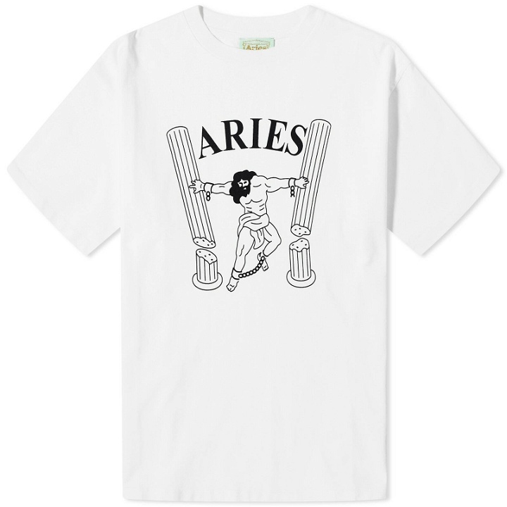Photo: Aries Samson T-Shirt in White