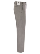 PT Torino Dieci - Stretch Virgin Wool Trousers