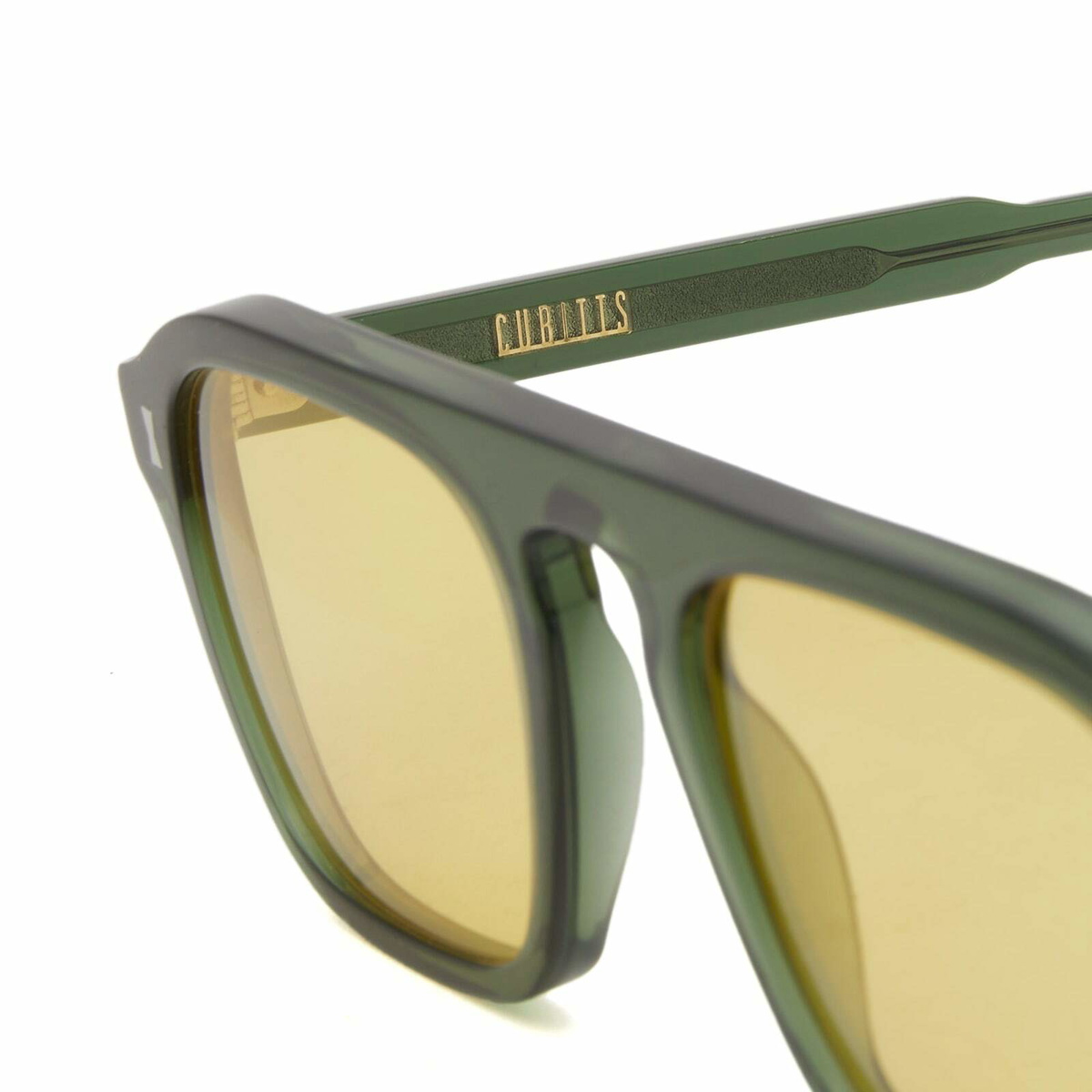 Cubitts Men's Hemingford Sunglasses in Celadon/Yellow Cubitts