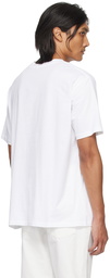 Balmain White Coin T-Shirt