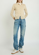 Maison Margiela Twisted-seam Straight-leg Jeans Denim