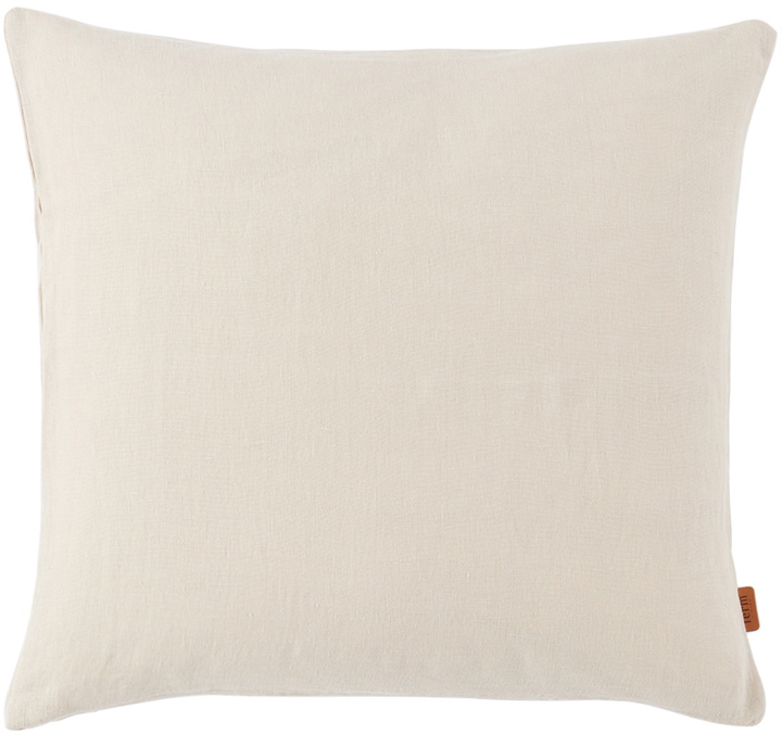 Photo: ferm LIVING Off-White Down & Linen Cushion