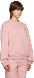 Danielle Guizio Pink Oversized Sweatshirt