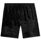 Neighborhood - Faux Fur Shorts - Men - Black