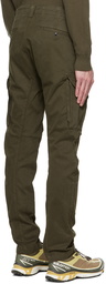 C.P. Company Green Ergonomic-Fit Cargo Pants