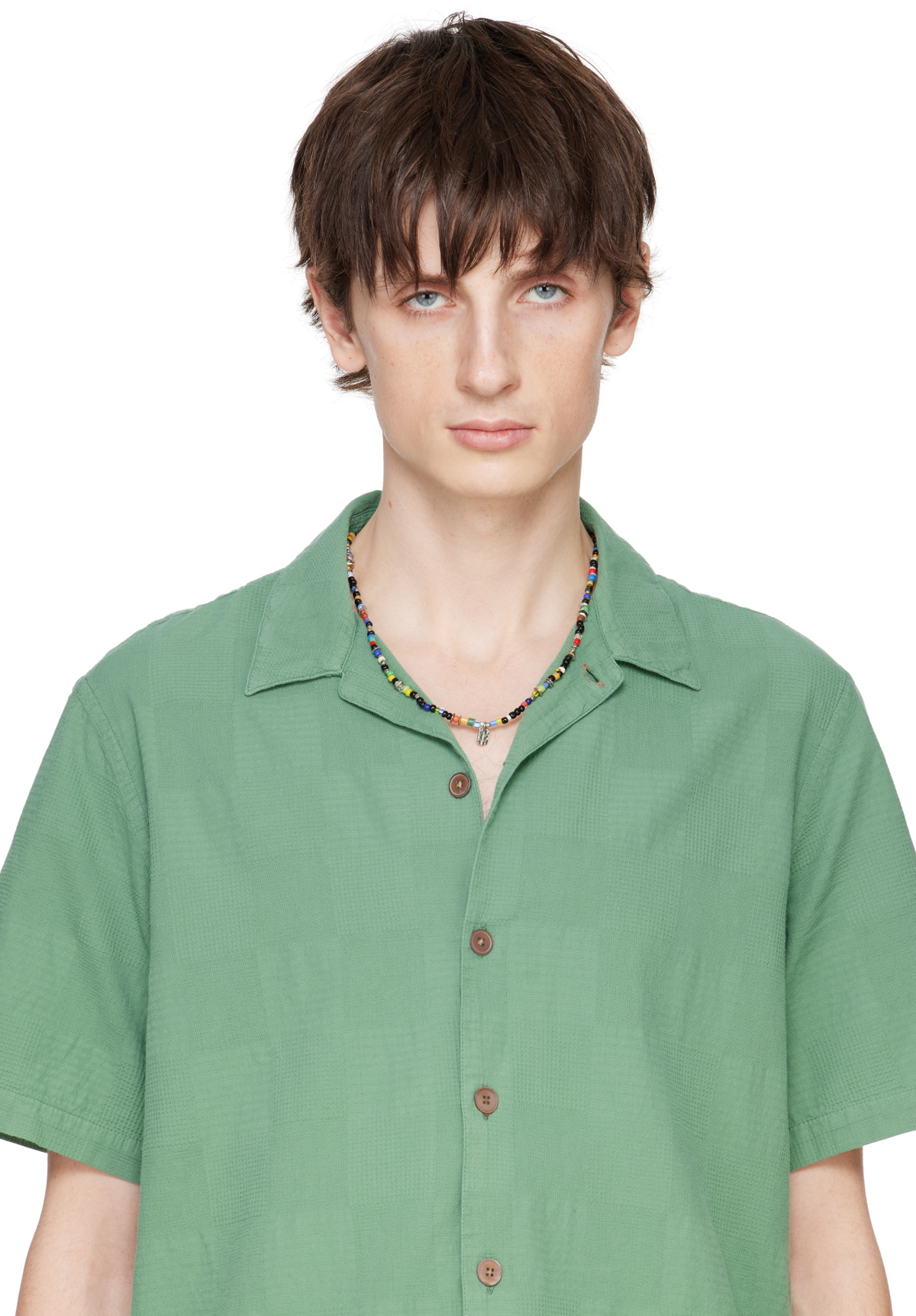 Paul Smith Multicolor Artist Bead Necklace
