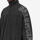 Balenciaga Men's Tracksuit Jacket in Black