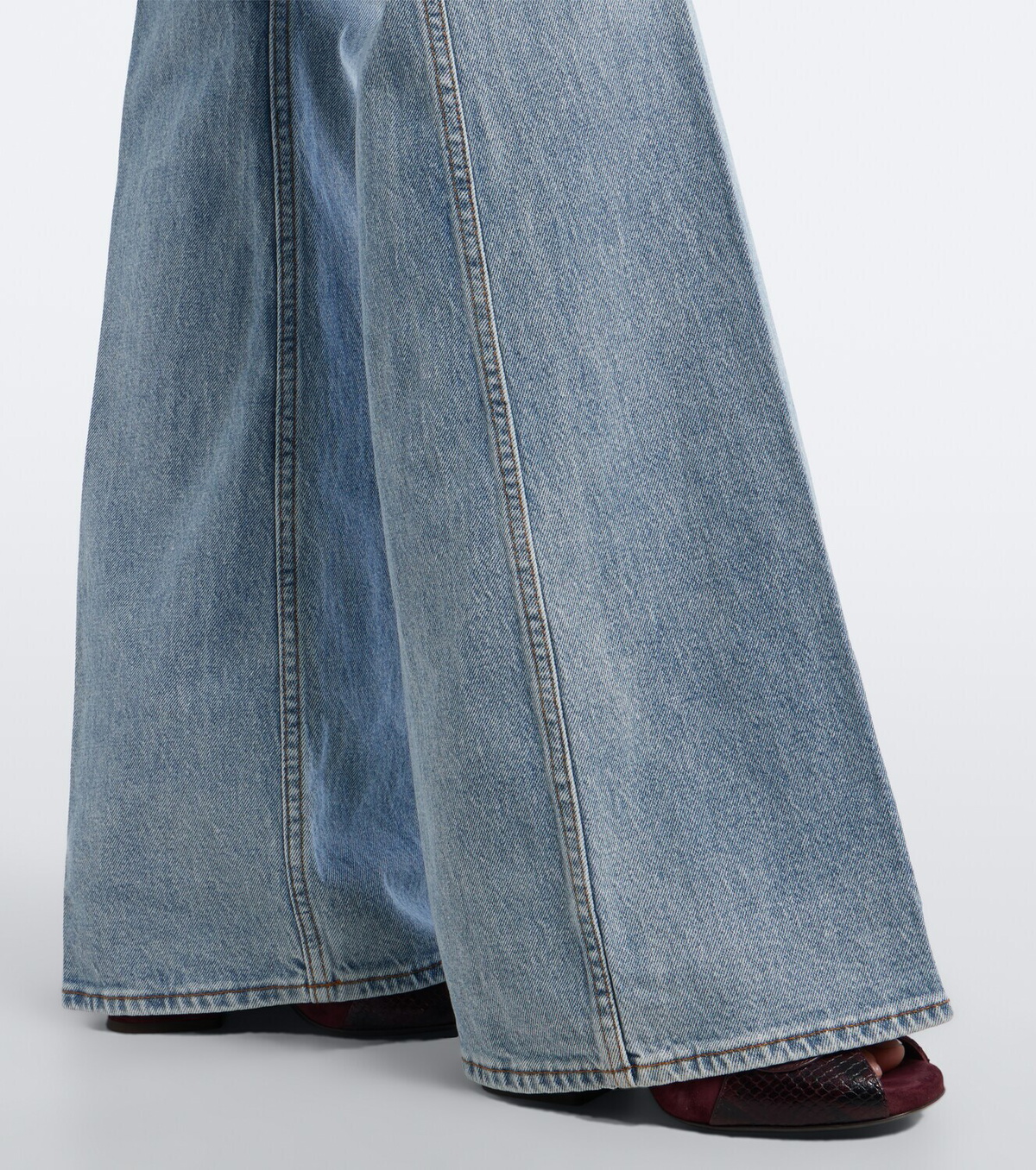 Zimmermann Faded flared jeans