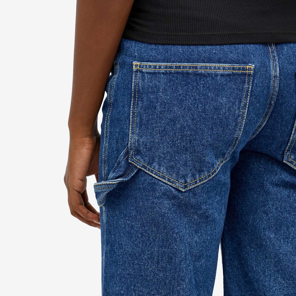 Saks Potts Women's Salm Denim Shorts in Indigo Blue
