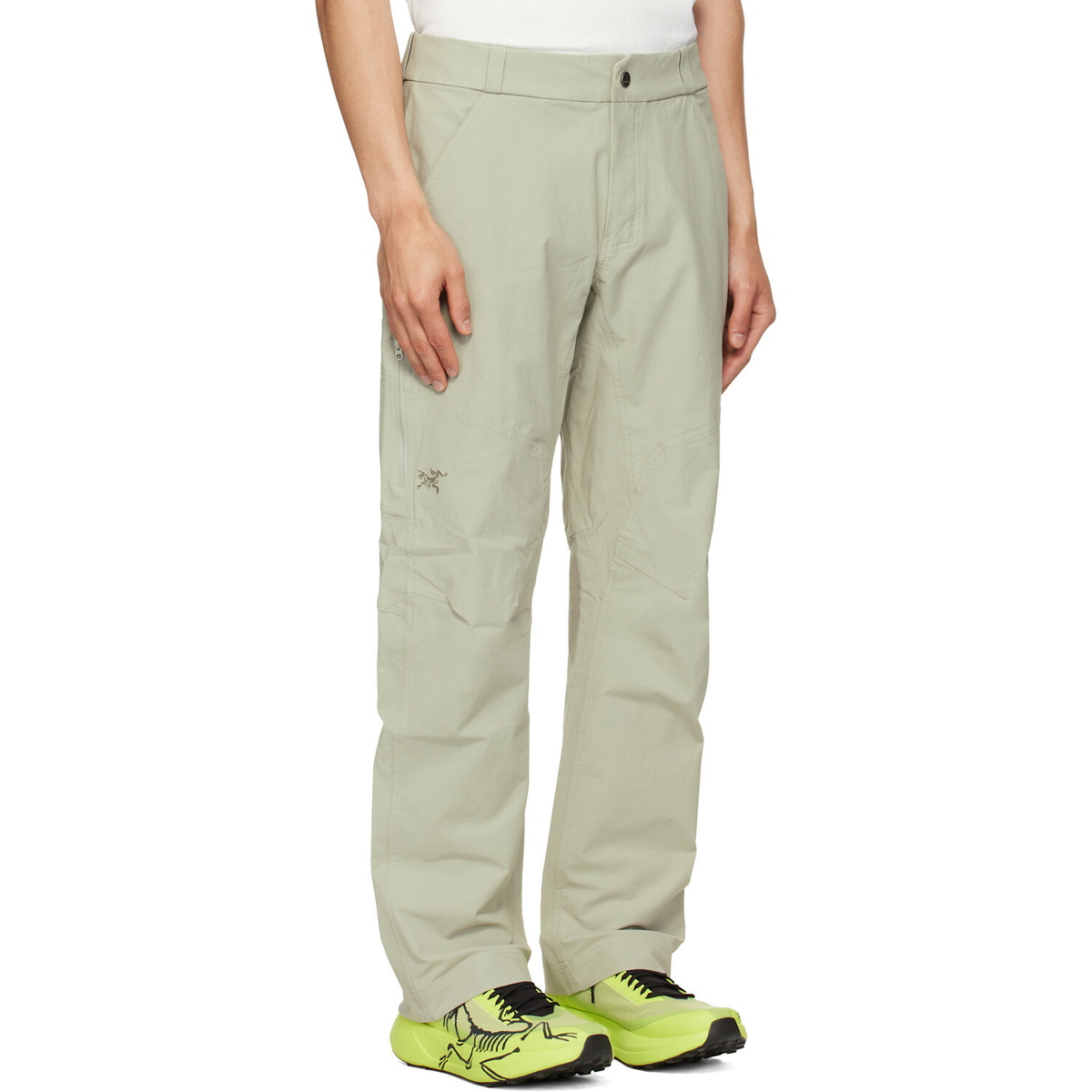 Arc'teryx Beige Cronin Cotton Trousers