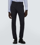 Dries Van Noten Pinstripe cotton-blend suit