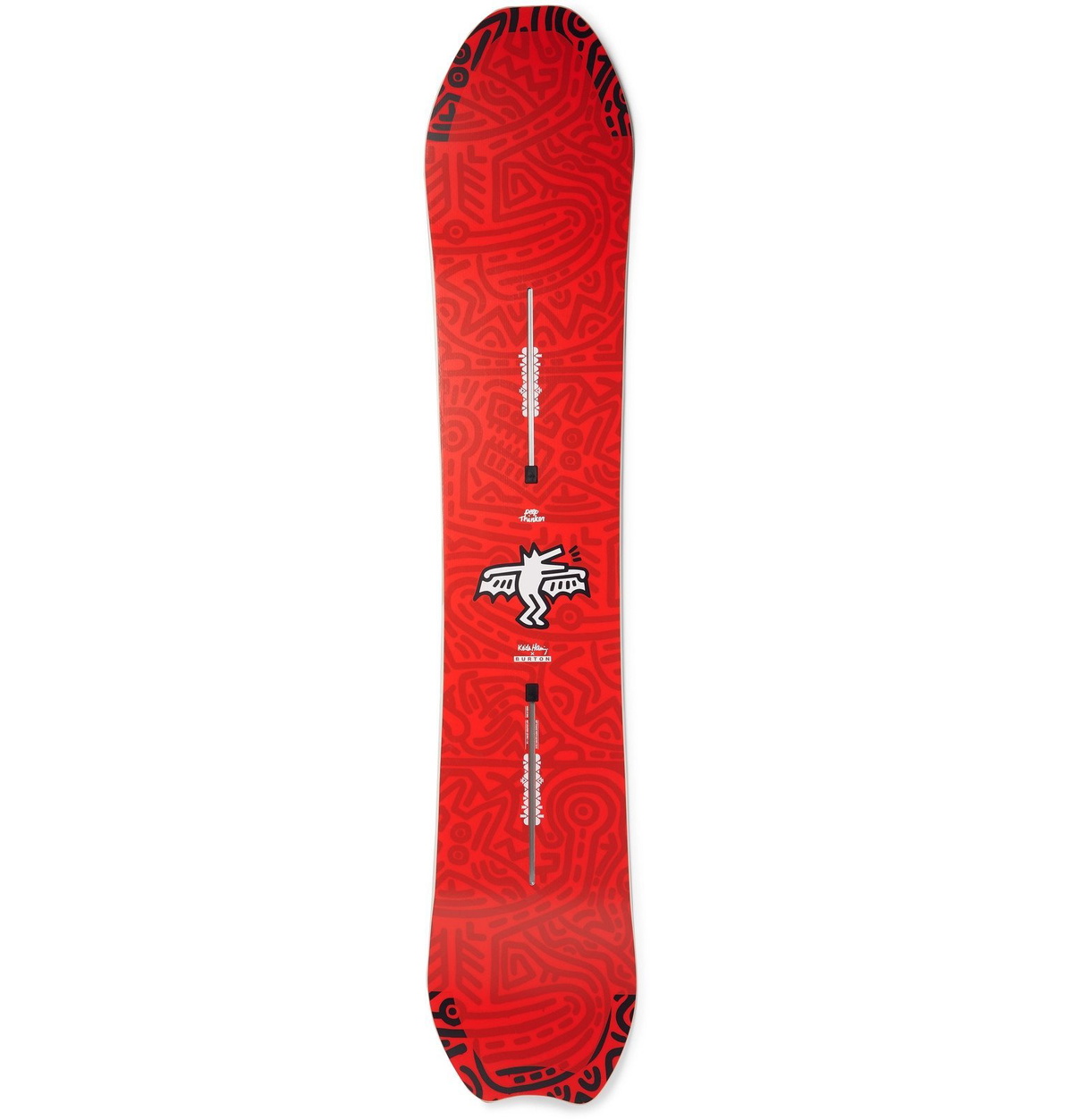 Burton - Deep Thinker 154 Camber Snowboard - Red Burton