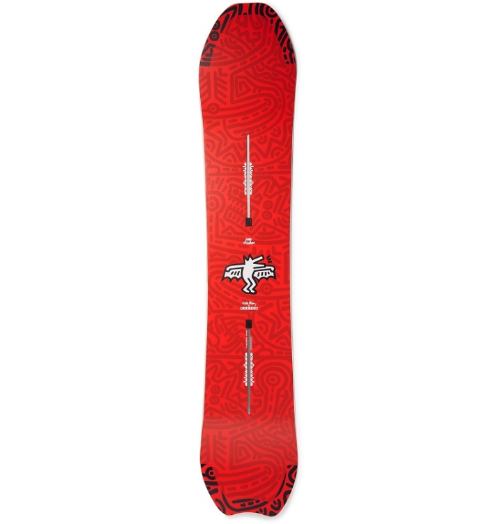 Photo: Burton - Deep Thinker 154 Camber Snowboard - Red