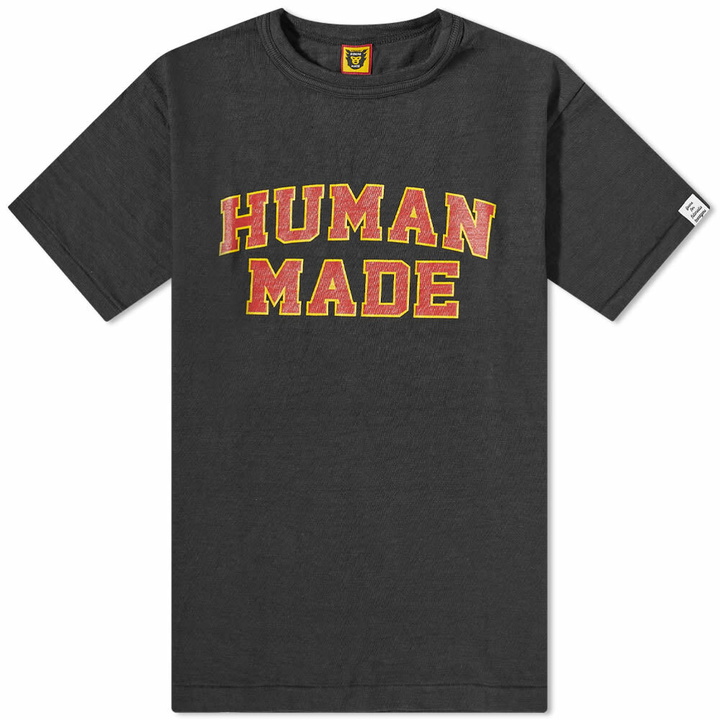Photo: Human Made College T-Shirt in Black