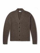 Boglioli - Brushed-Virgin Wool and Cashmere-Blend Cardigan - Brown