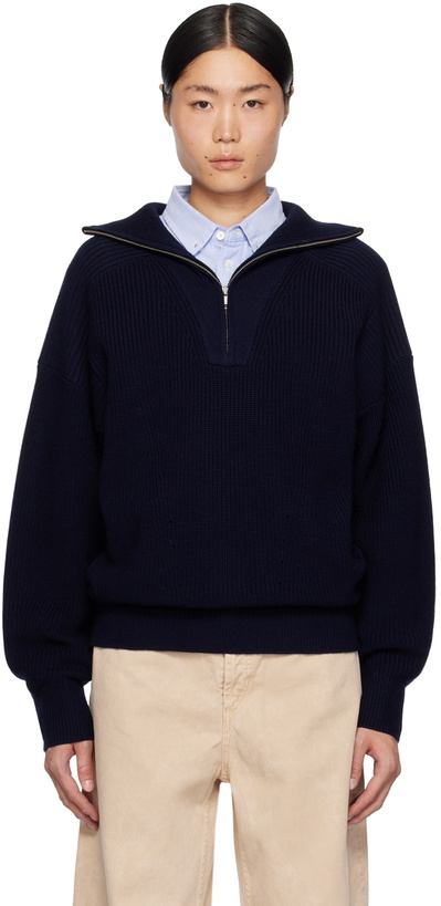 Photo: Isabel Marant Navy Benny Sweater