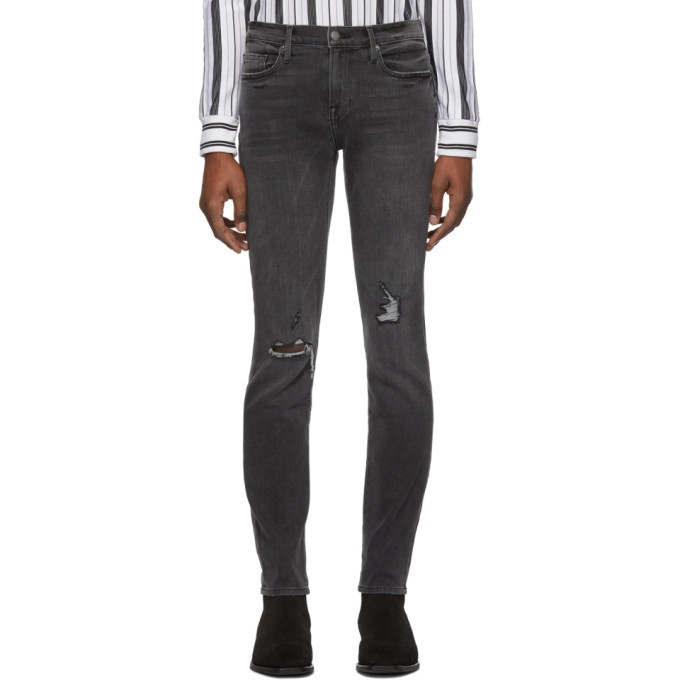 Photo: Frame Grey LHomme Skinny Jeans