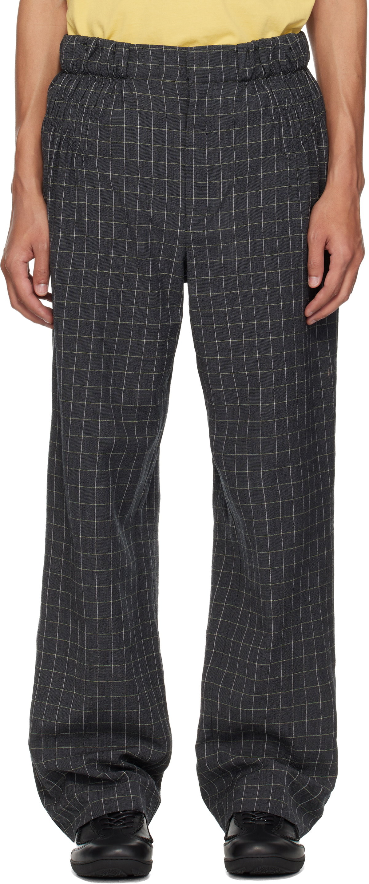 Kiko Kostadinov Black Frederick Cord Trousers Kiko Kostadinov