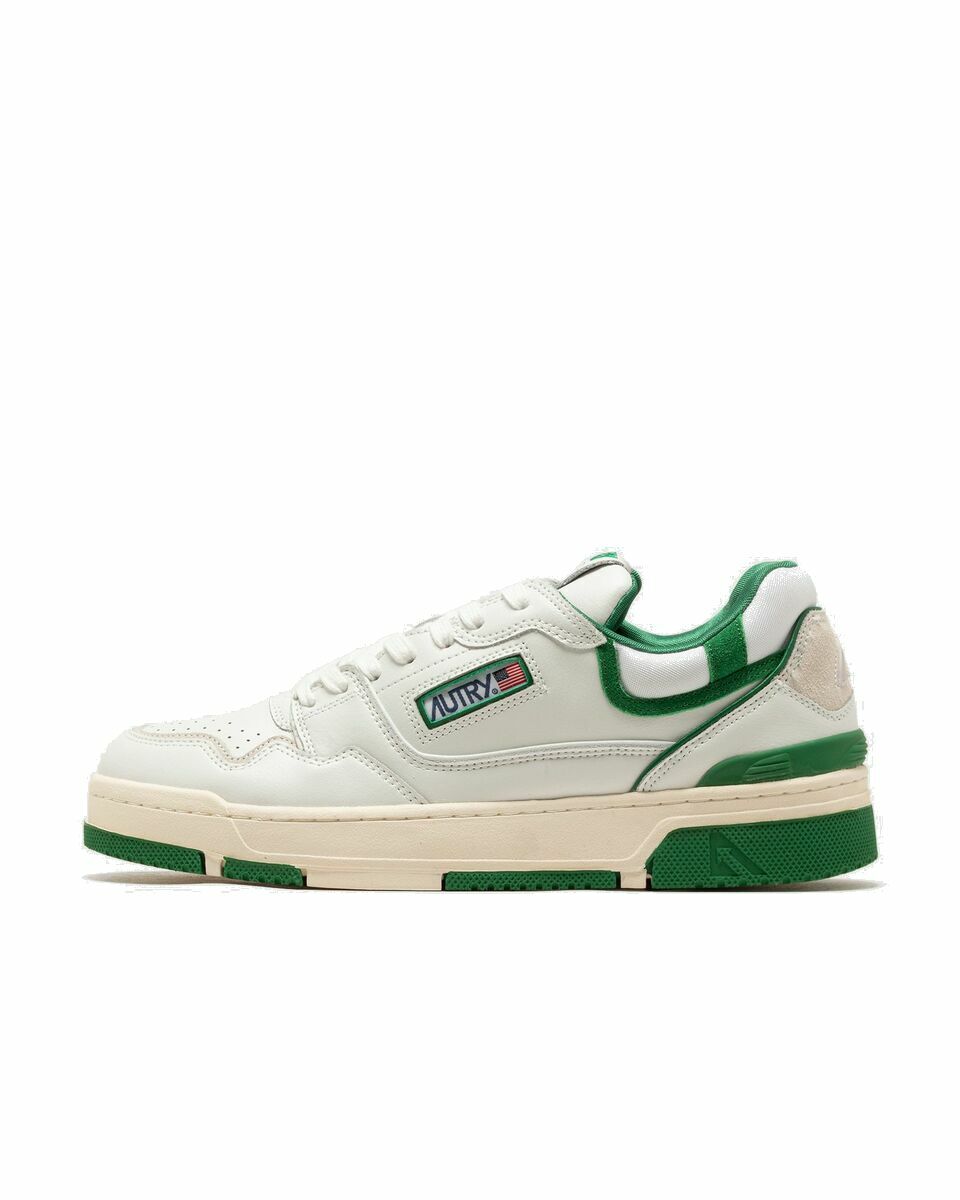 Photo: Autry Action Shoes Clc Low Green/White - Mens - Lowtop