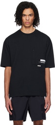 Izzue Black Embroidered T-Shirt