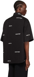 Balenciaga Black Printed Shirt