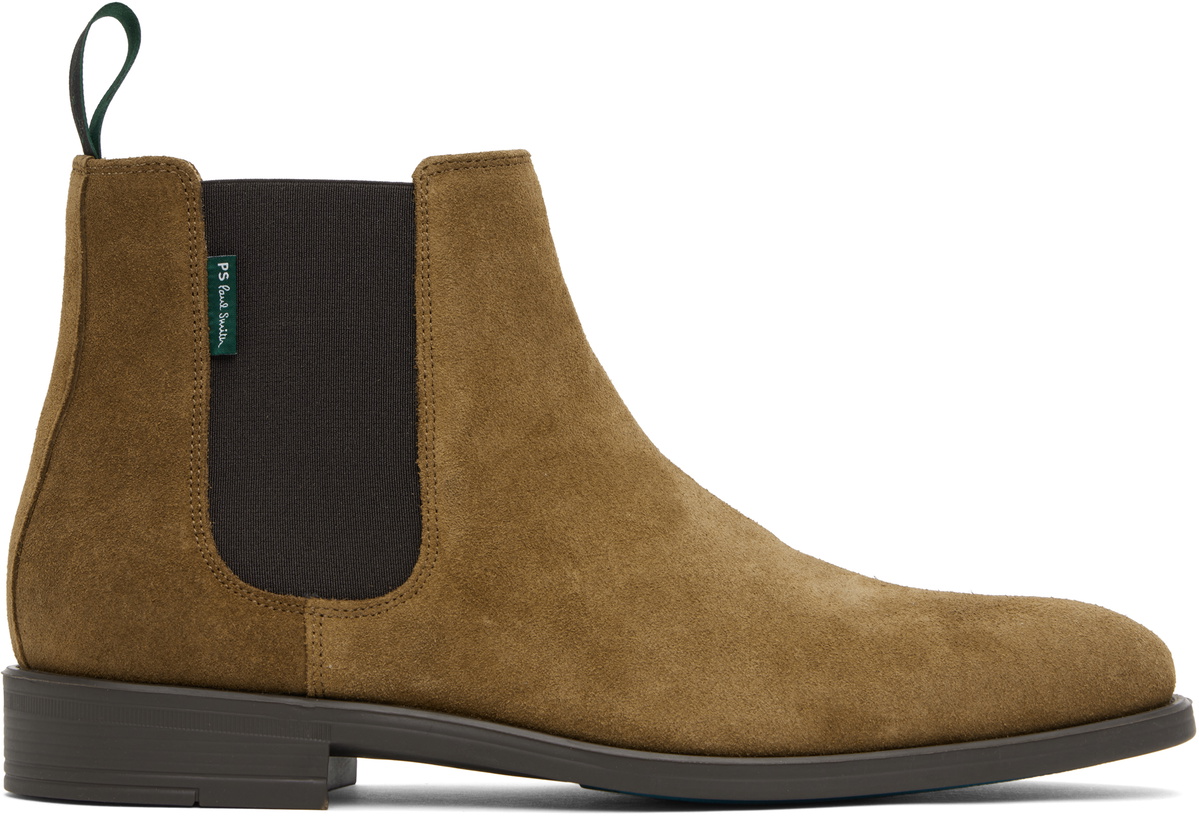 PS by Paul Smith Tan Cedric Chelsea Boots