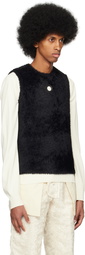 Craig Green Black Fluffy Vest